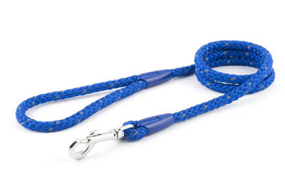 Picture of Ancol Reflective Lead 10mm Rope - Blue