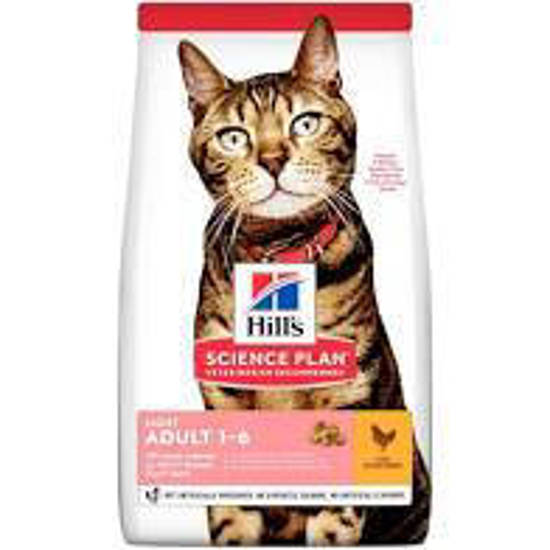 Picture of Hills Feline Light 1-6 year  Chicken 7kg