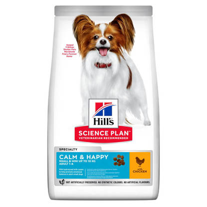 Picture of Hills Science Plan Calm & Happy Small & Mini Adult dog food 6 x 300g