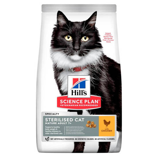 Picture of Hills Science Plan Sterilised Cat Mature Adult Chicken 6 x 300g